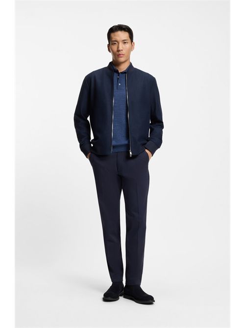 Stivaletti Chelsea in pelle scamosciata con pannelli elastici BOSS | KOPE_CHEB_SD/401-50548076